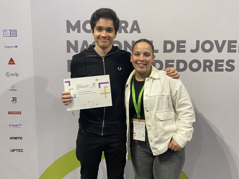 D-PBL students win an entrepreneurial competition in Portugal